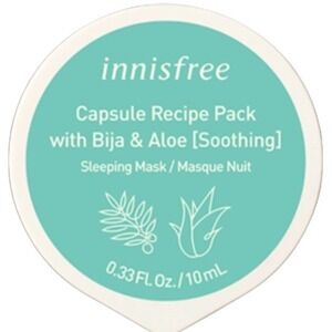 INNISFREE Bija & Aloe Soothing Capsule Pack Single Use Face Mask